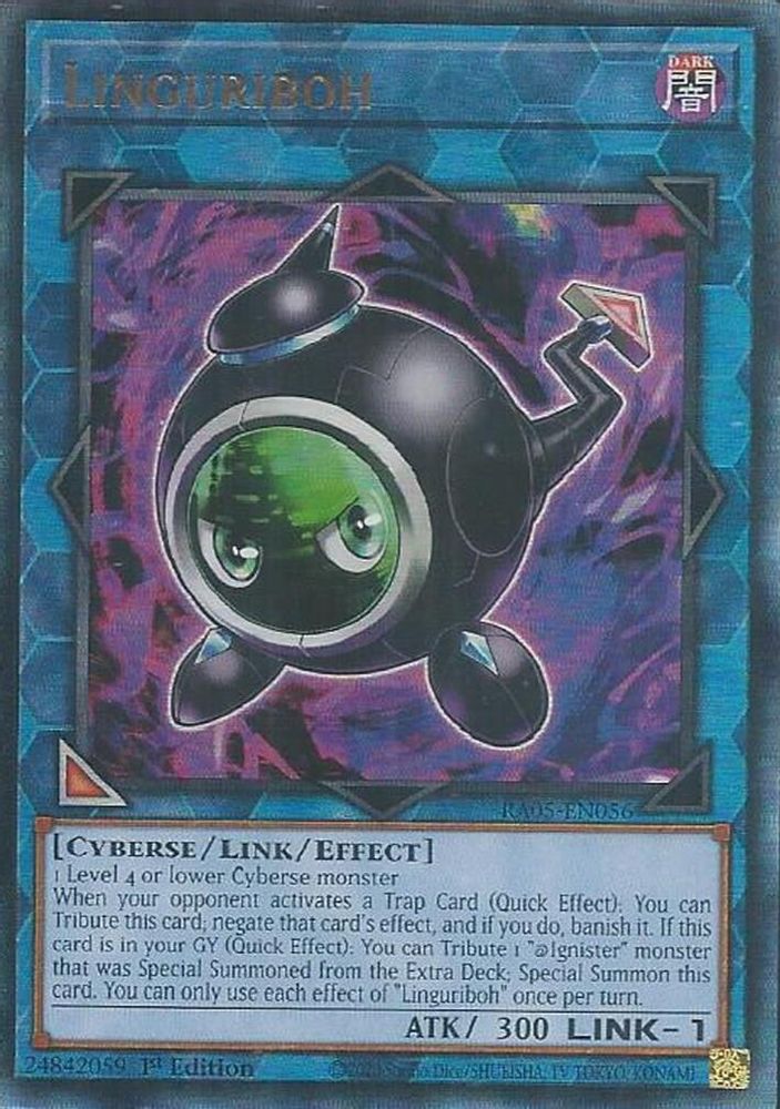 Linguriboh (Ultimate Rare) RA05-EN056 Yu-Gi-Oh Rarity Collection 5