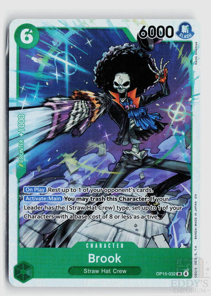 Brook OP15-032 Adventure on Kami's Island One Piece Foil Super Rare