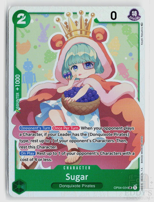 Sugar OP04-024 Kingdoms of Intrigue One Piece Foil Super Rare