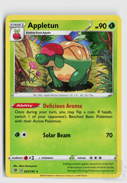 Appletun 023/192 Rebel Clash Pokemon Holo Rare NM
