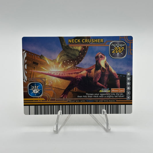 Neck Crusher - 058-Move - Dinosaur King S2 4th Edition