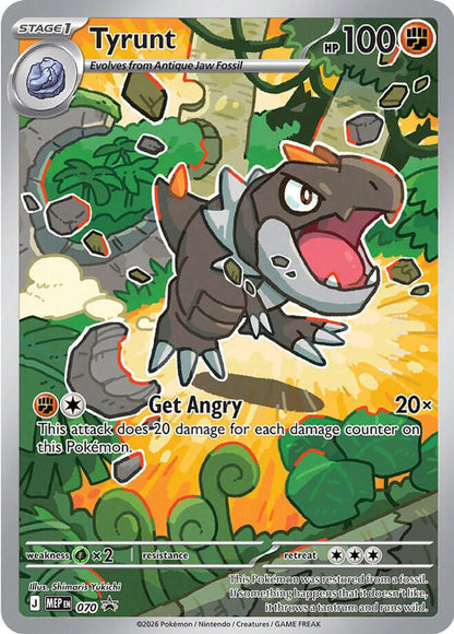 Tyrunt 070 ME: Mega Evolution Promo Pokemon Holo Promo