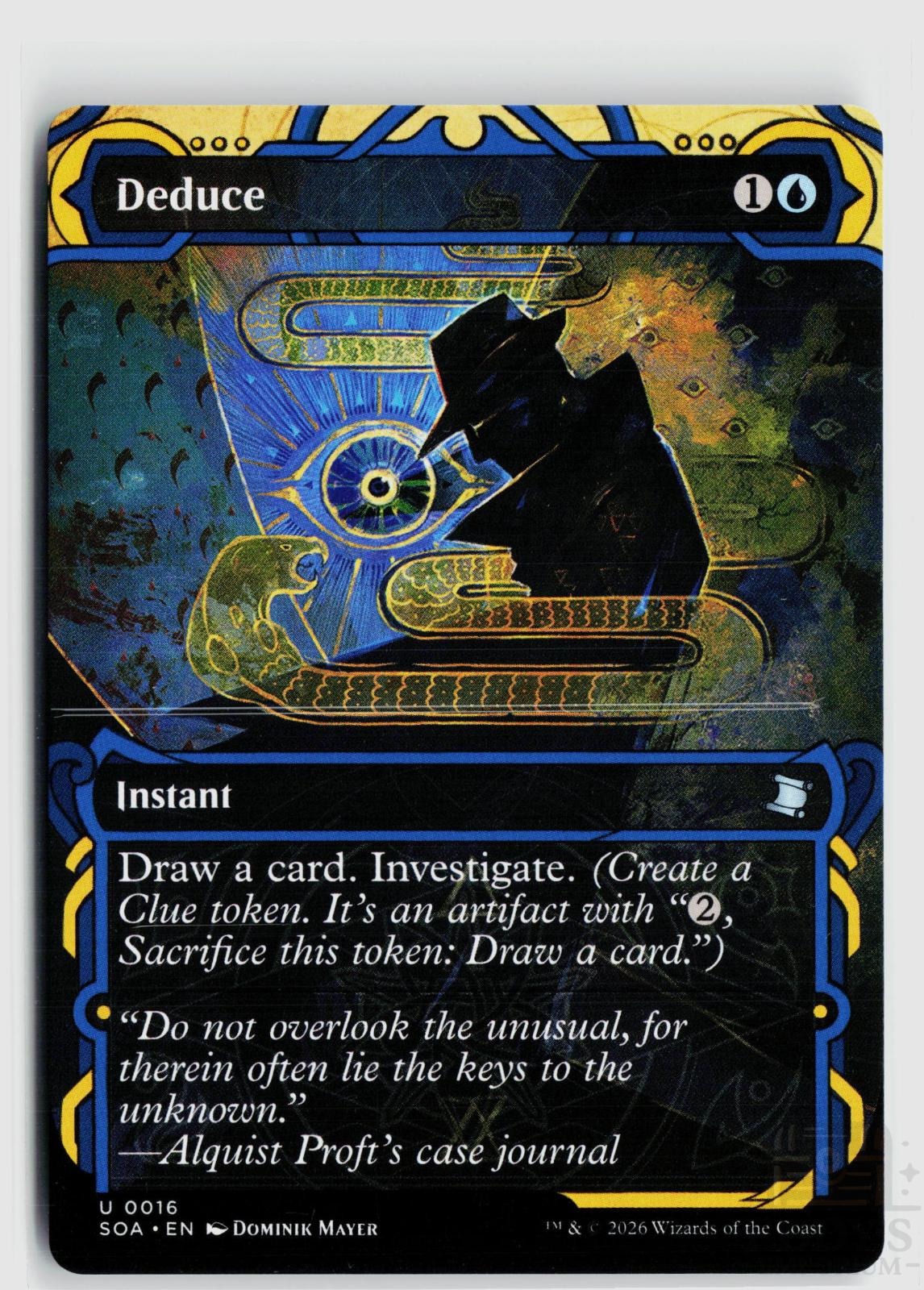 Deduce 16 Secrets of Strixhaven: Mystical Archive Magic: The Gathering Uncommon