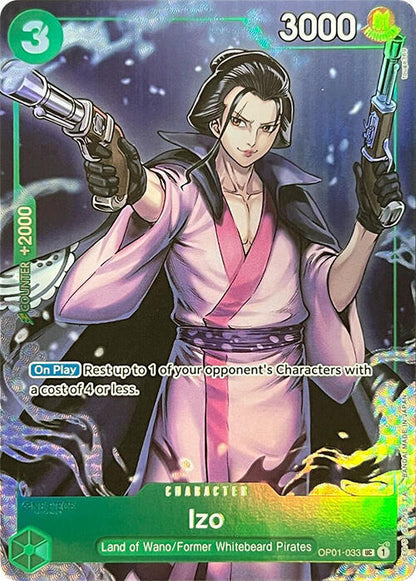 Izo (Premium Card Collection -BANDAI CARD GAMES Fest. 23-24 Edition-) OP01-033 One Piece Promotion Cards One Piece Foil