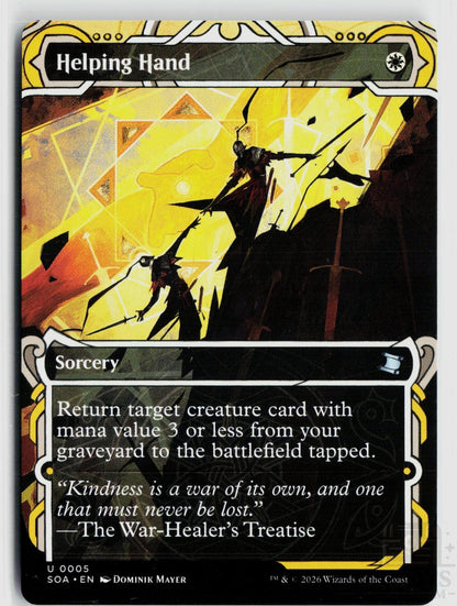 Helping Hand 5 Secrets of Strixhaven: Mystical Archive Magic: The Gathering
