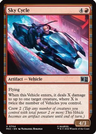 Sky Cycle 704 Magic: The Gathering Commander: Marvel Super Heroes