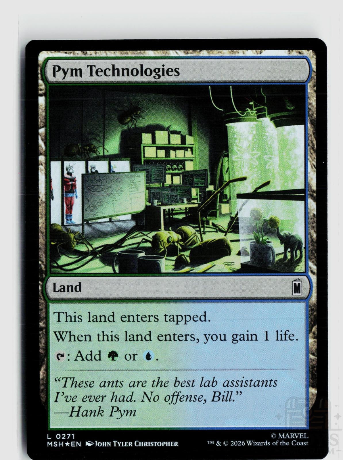 Pym Technologies 271 Marvel Super Heroes Magic: The Gathering Foil