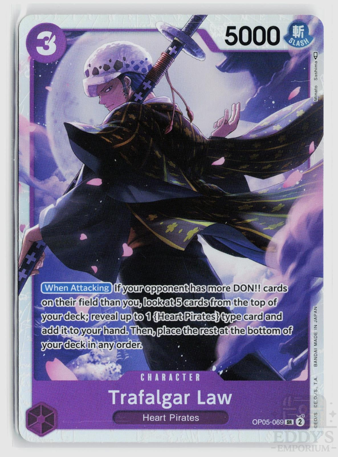 Trafalgar Law (069) OP05-069 Awakening of the New Era One Piece Foil Super Rare