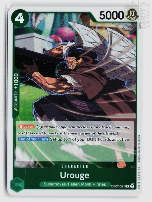 Urouge (Reprint) OP07-021 Premium Booster -The Best- Vol. 2 One Piece Foil Rare