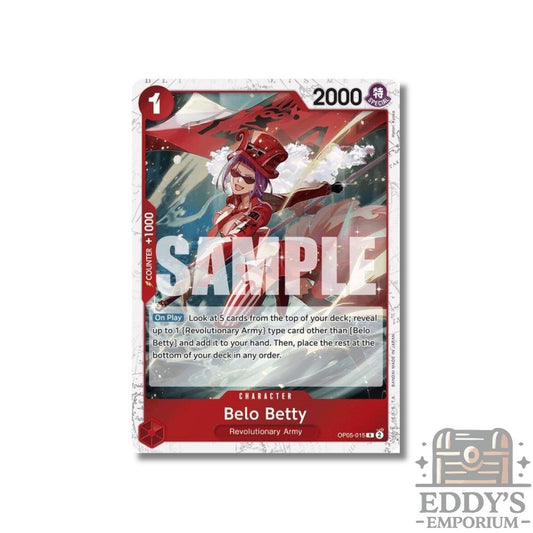 One Piece CG: Belo Betty - OP05-015 (PRB) - JR Foil English