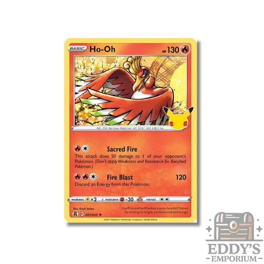 Ho-Oh 001/025 - Celebrations - Holo