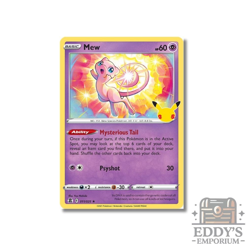 Mew 011/025 - Celebrations - Holo
