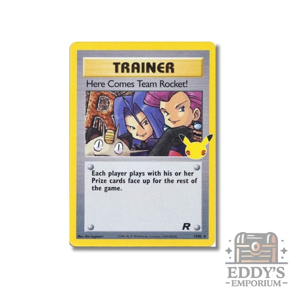 Here Comes Team Rocket 15/82 - Celebrations - Holo