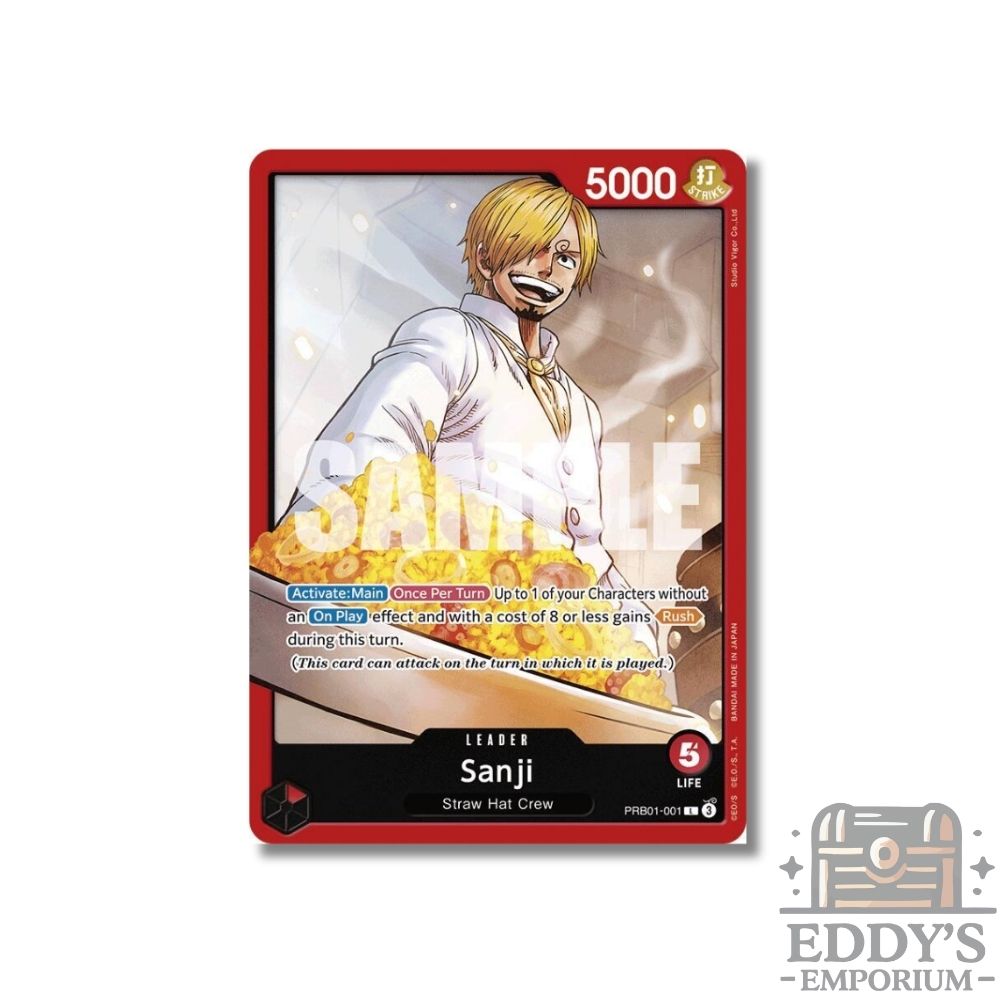 One Piece CG: Sanji - PRB01-001 (PRB) - English
