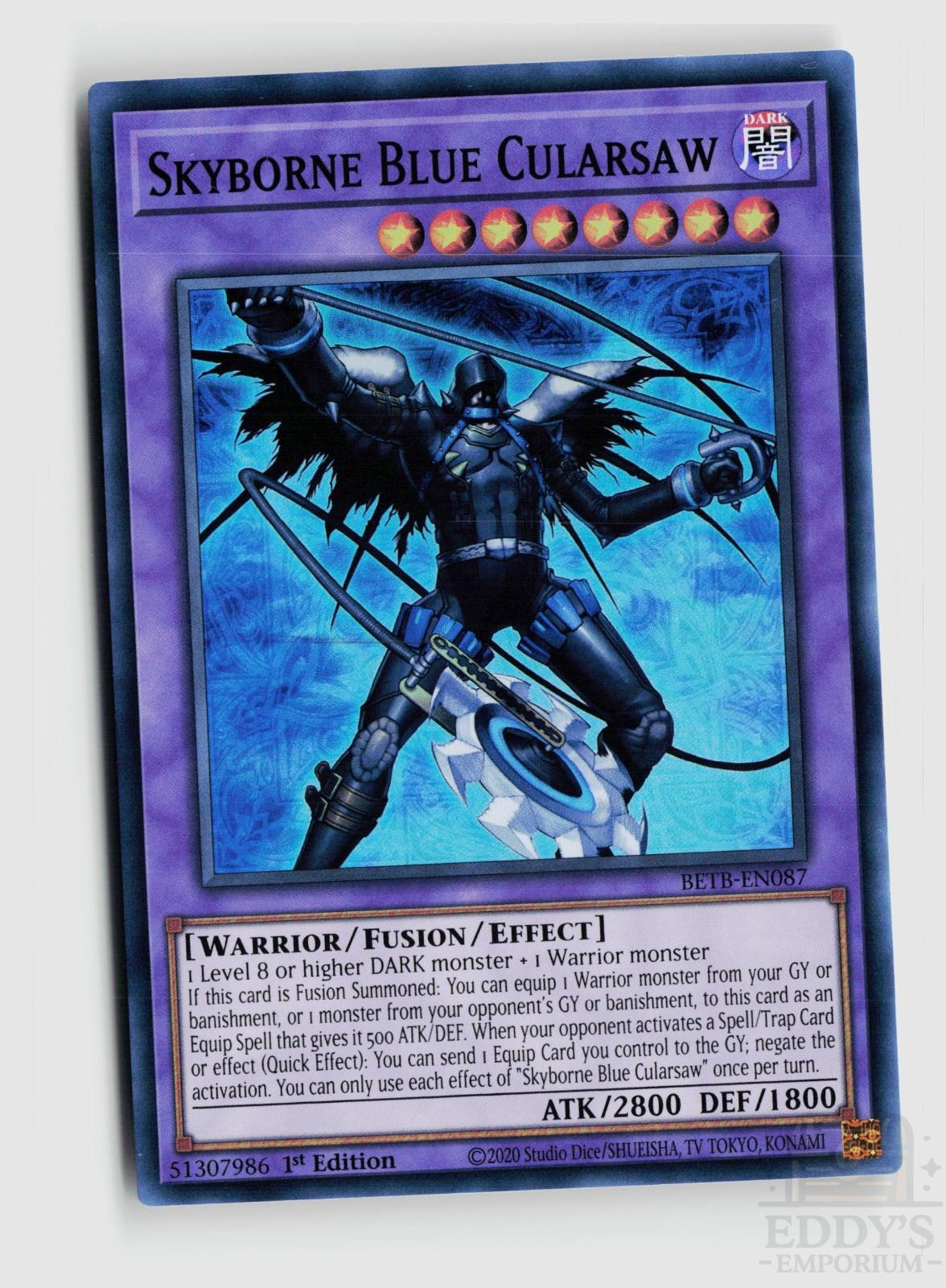 Skyborne Blue Cularsaw BETB-EN087 Beyond the Brave Yu-Gi-Oh 1st Edition NM