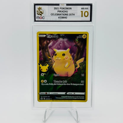 Pikachu - 005/025 -  Pokémon Celebrations 25th - MGC 10