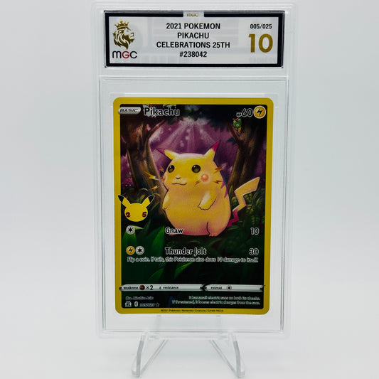 Pikachu - 005/025 -  Pokémon Celebrations 25th - MGC 10
