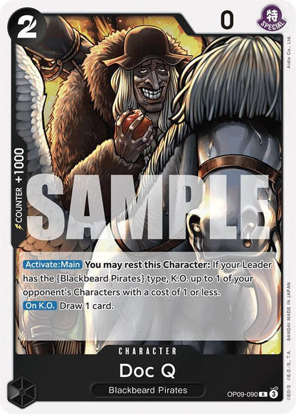 Doc Q OP09-090 Emperors in the New World One Piece Foil Rare