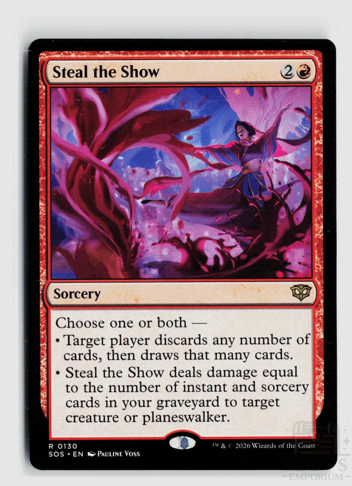 Steal the Show 130 Secrets of Strixhaven Magic: The Gathering Rare