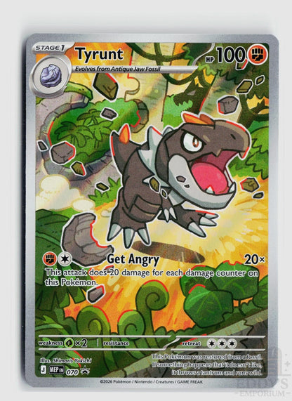 Tyrunt 070 ME: Mega Evolution Promo Pokemon Holo Promo