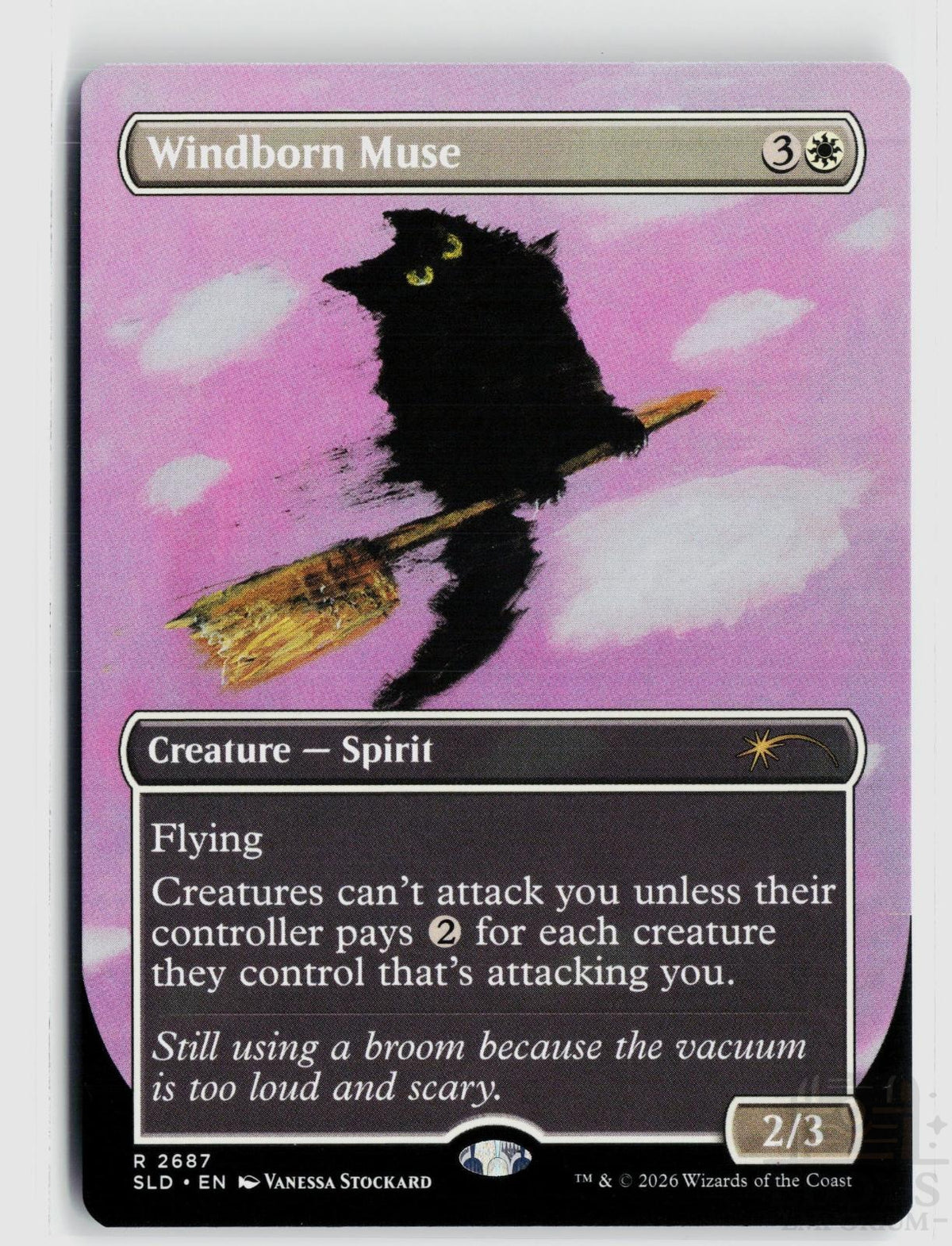 Windborn Muse 2687 Secret Lair Drop Series Magic: The Gathering Rare