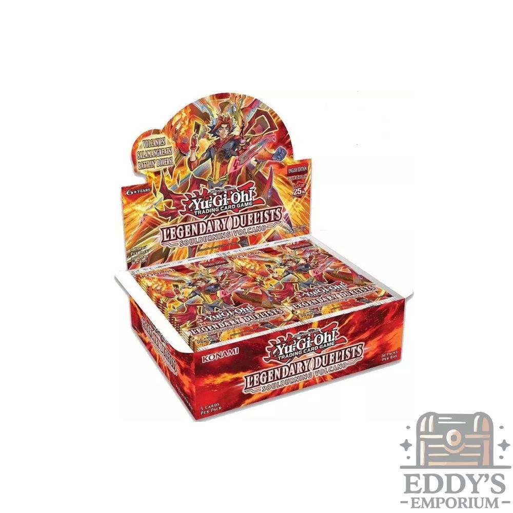 Yu-Gi-Oh! Legendary Duelists: Soulburning Volcano 1st Ed Sealed Booster Box