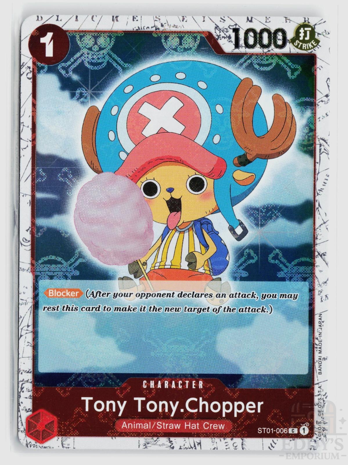 Tony Tony.Chopper ST01-006 Starter Deck 1: Straw Hat Crew One Piece Common