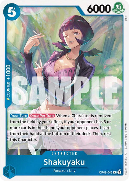 Shakuyaku OP08-046 Two Legends One Piece Foil Rare