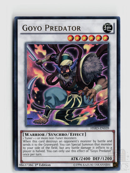 Goyo Predator HSRD-EN039 High-Speed Riders Yu-Gi-Oh 1st Edition Ultra Rare NM