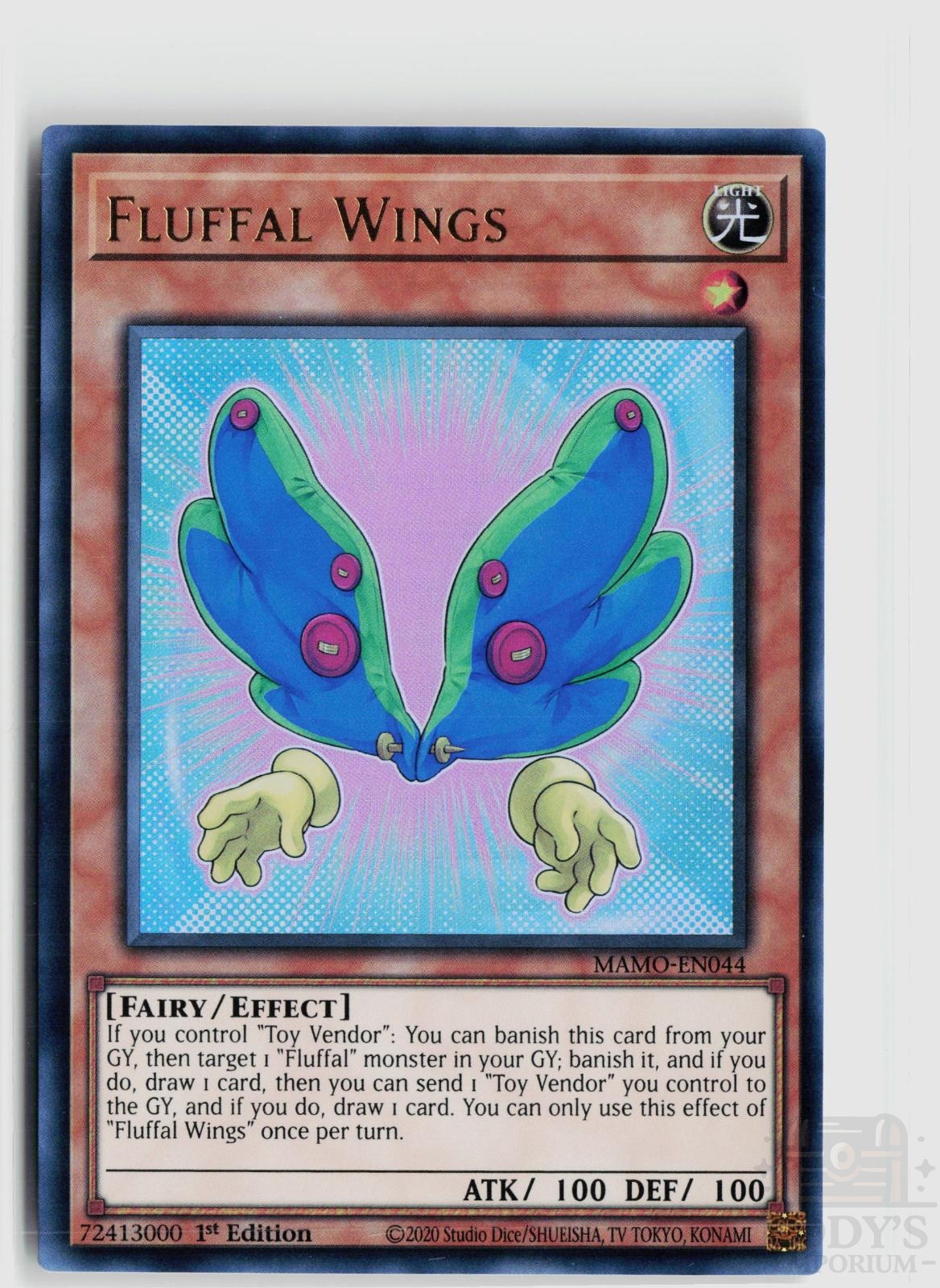 Fluffal Wings MAMO-EN044 Magnificent Monsters Yu-Gi-Oh 1st Edition Ultra Rare NM