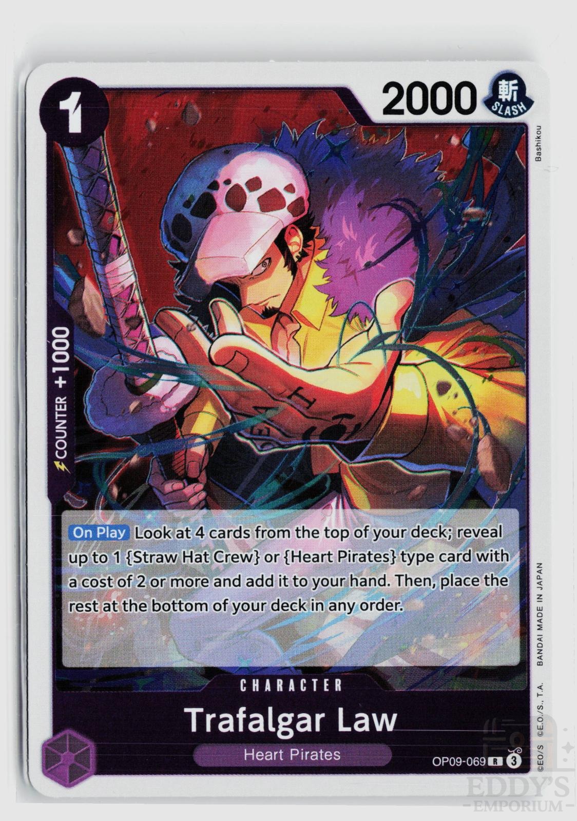 Trafalgar Law (Reprint) OP09-069 Premium Booster -The Best- Vol. 2 One Piece Foil
