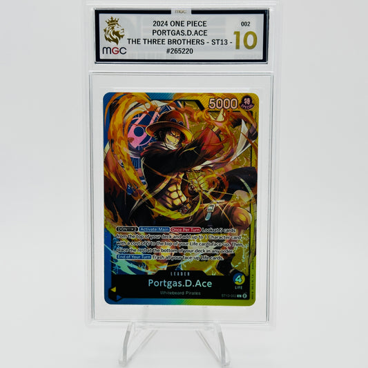 Portgas D.Ace - ST13-002 - Leader - The Three Brothers - MGC 10