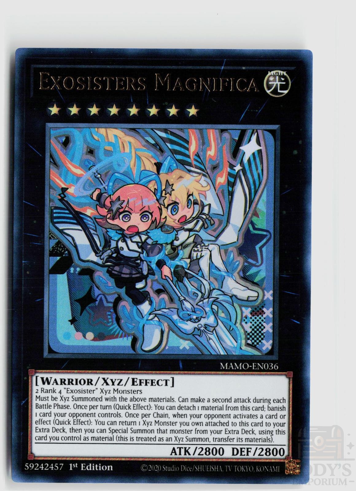 Exosisters Magnifica MAMO-EN036 Magnificent Monsters Yu-Gi-Oh 1st Edition NM