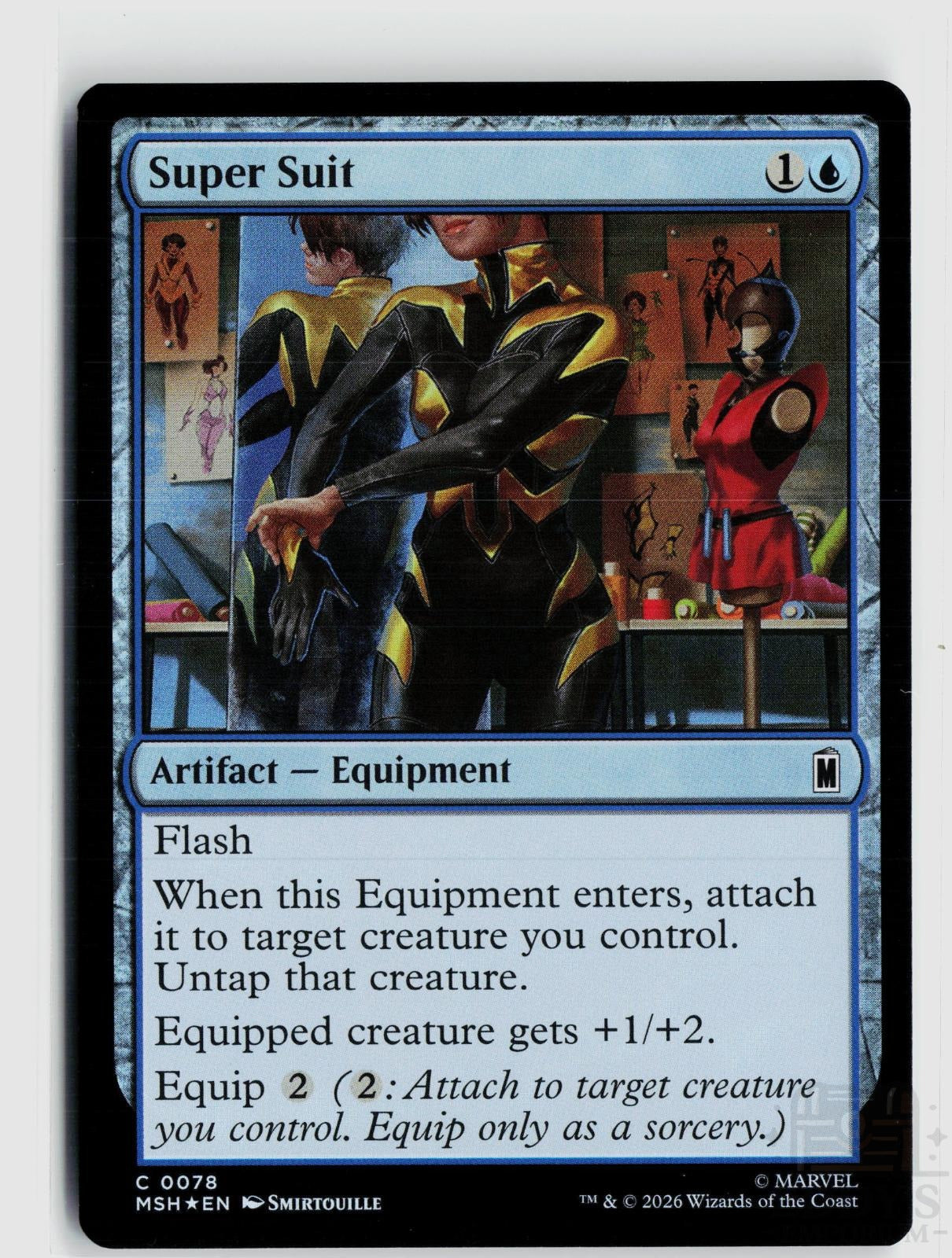 Super Suit 78 Marvel Super Heroes Magic: The Gathering Foil