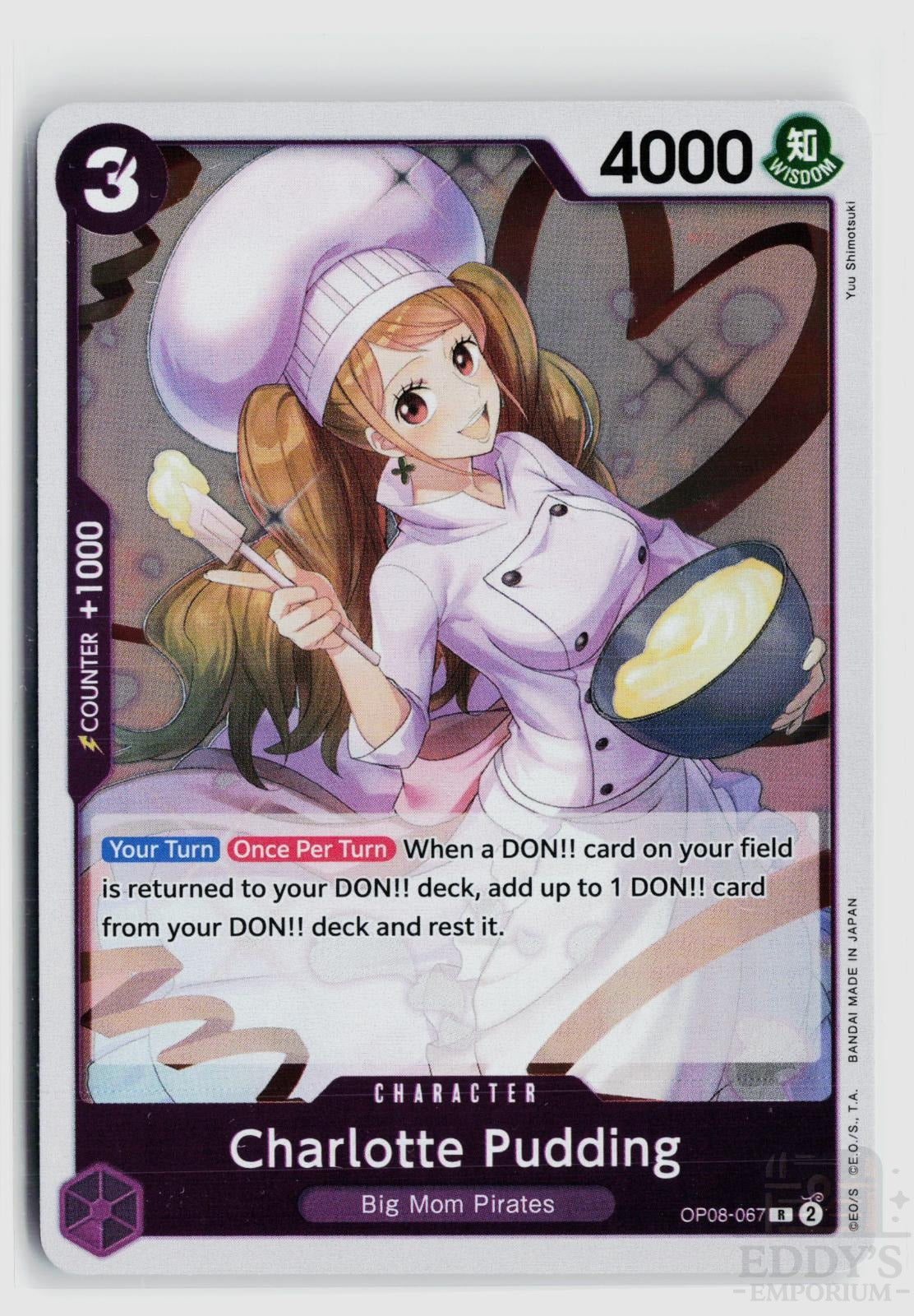 Charlotte Pudding (Reprint) OP08-067 Premium Booster -The Best- Vol. 2 One Piece Foil
