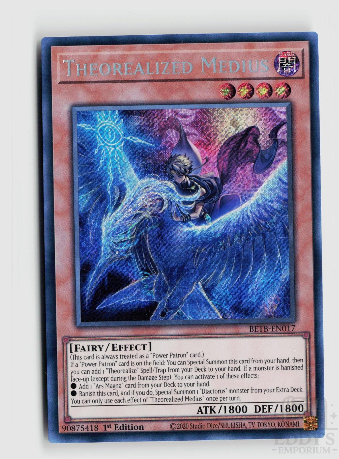 Theorealized Medius BETB-EN017 Beyond the Brave Yu-Gi-Oh 1st Edition NM