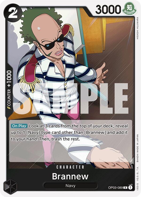 Brannew (Reprint) OP03-089 Premium Booster -The Best- One Piece Rare