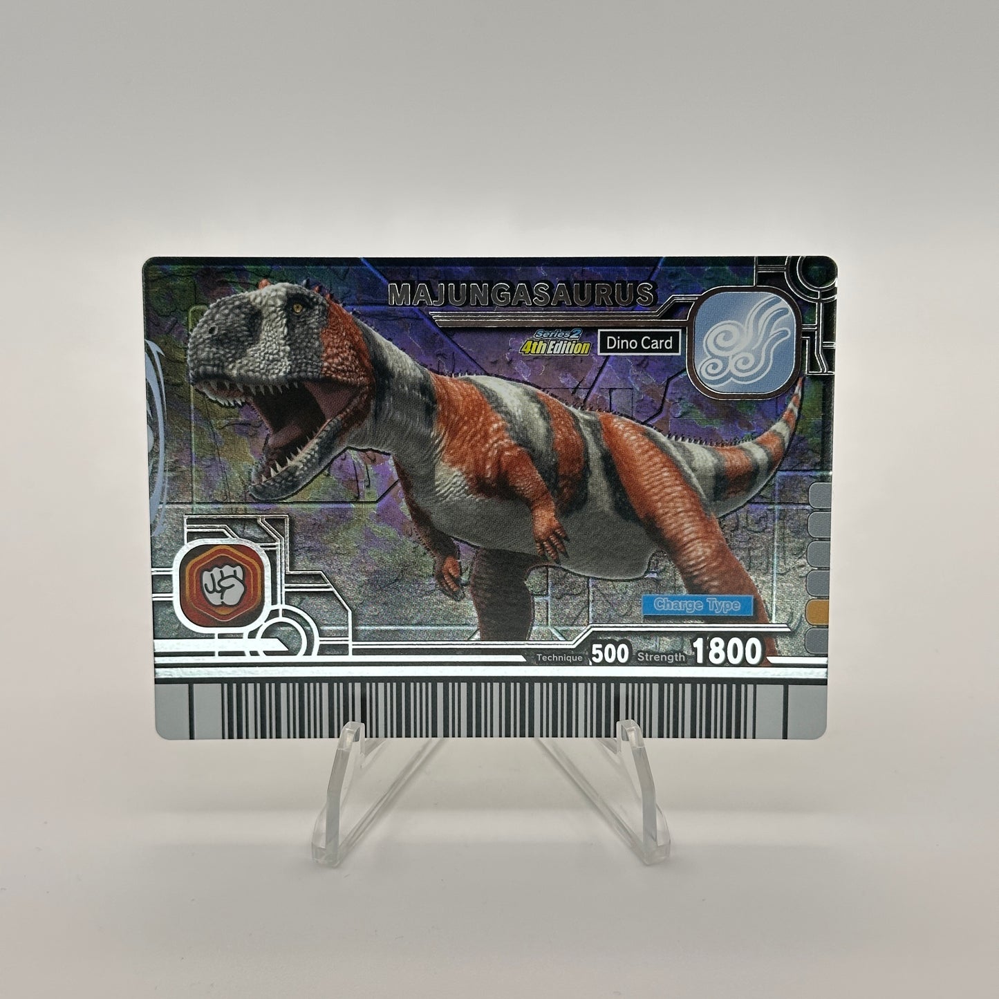 Majungasaurus - 038-Dino - SEGA Dinosaur King S2 4th Edition Holo
