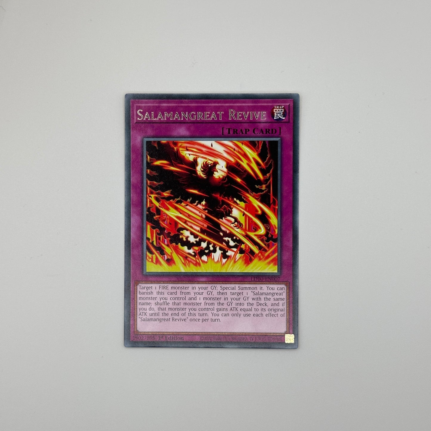 Salamangreat Revive – LD10-EN007 – Rare 1st Edition