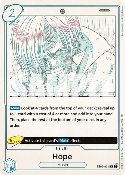 Hope EB02-031 Extra Booster: Anime 25th Collection One Piece Foil Rare