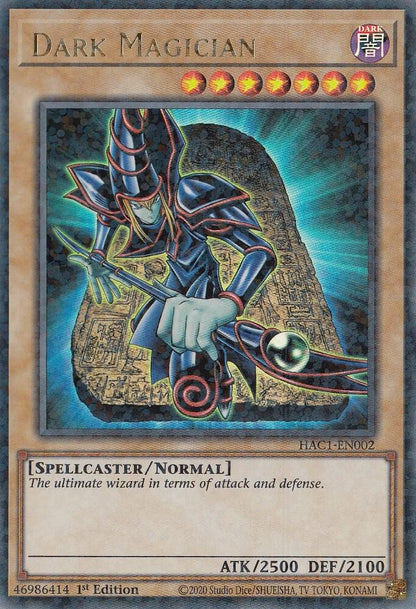 Dark Magician (Duel Terminal) HAC1-EN002 Yu-Gi-Oh Hidden Arsenal: Chapter 1