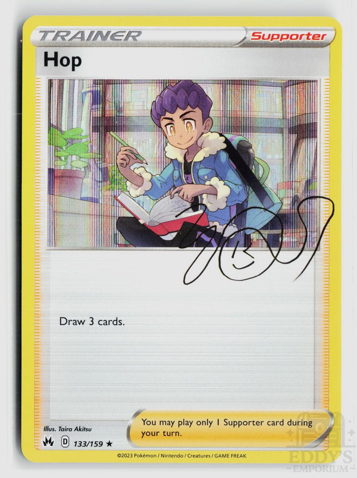 Hop 133/159 Crown Zenith Pokemon Holo Rare NM