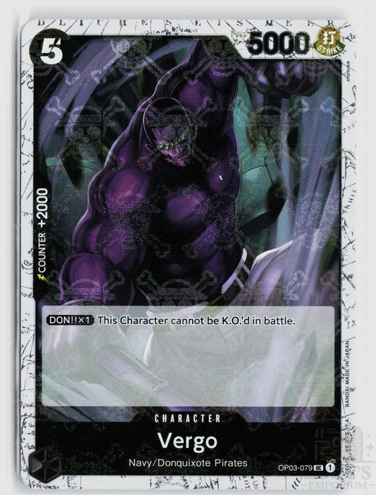 Vergo (Jolly Roger Foil) OP03-079 Premium Booster -The Best- One Piece Uncommon