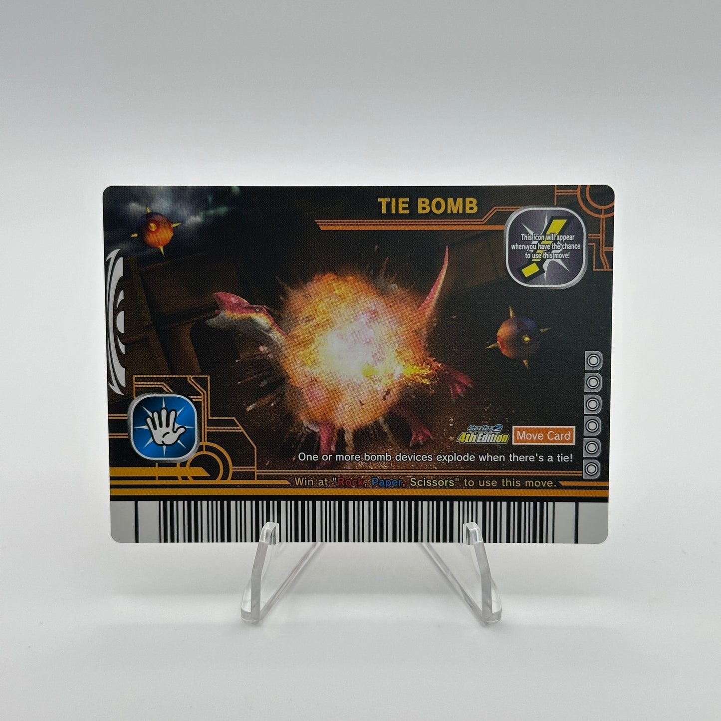 Tie Bomb - 076-Move - SEGA Dinosaur King S2 4th Edition