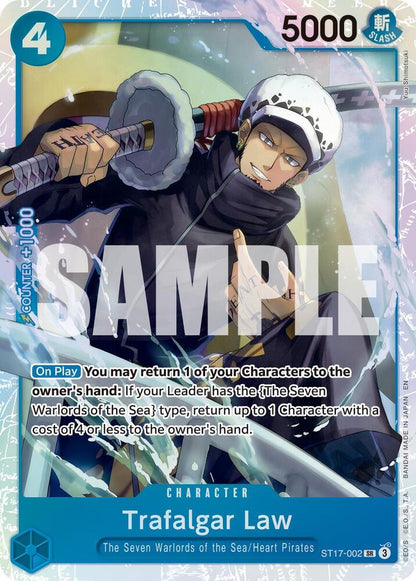Trafalgar Law (Reprint) ST17-002 Premium Booster -The Best- Vol. 2 One Piece Foil