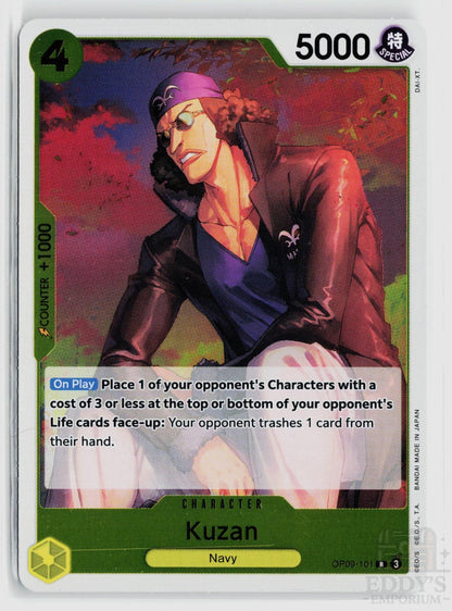 Kuzan OP09-101 Emperors in the New World One Piece Foil Rare