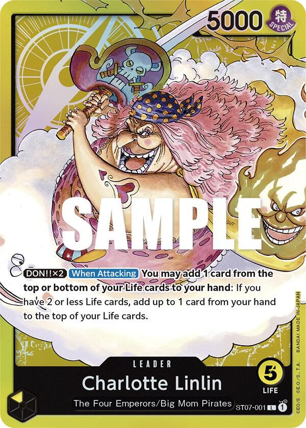 Charlotte Linlin ST07-001 Starter Deck 7: Big Mom Pirates One Piece Foil Leader