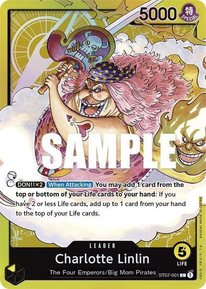 Charlotte Linlin ST07-001 Starter Deck 7: Big Mom Pirates One Piece Foil Leader