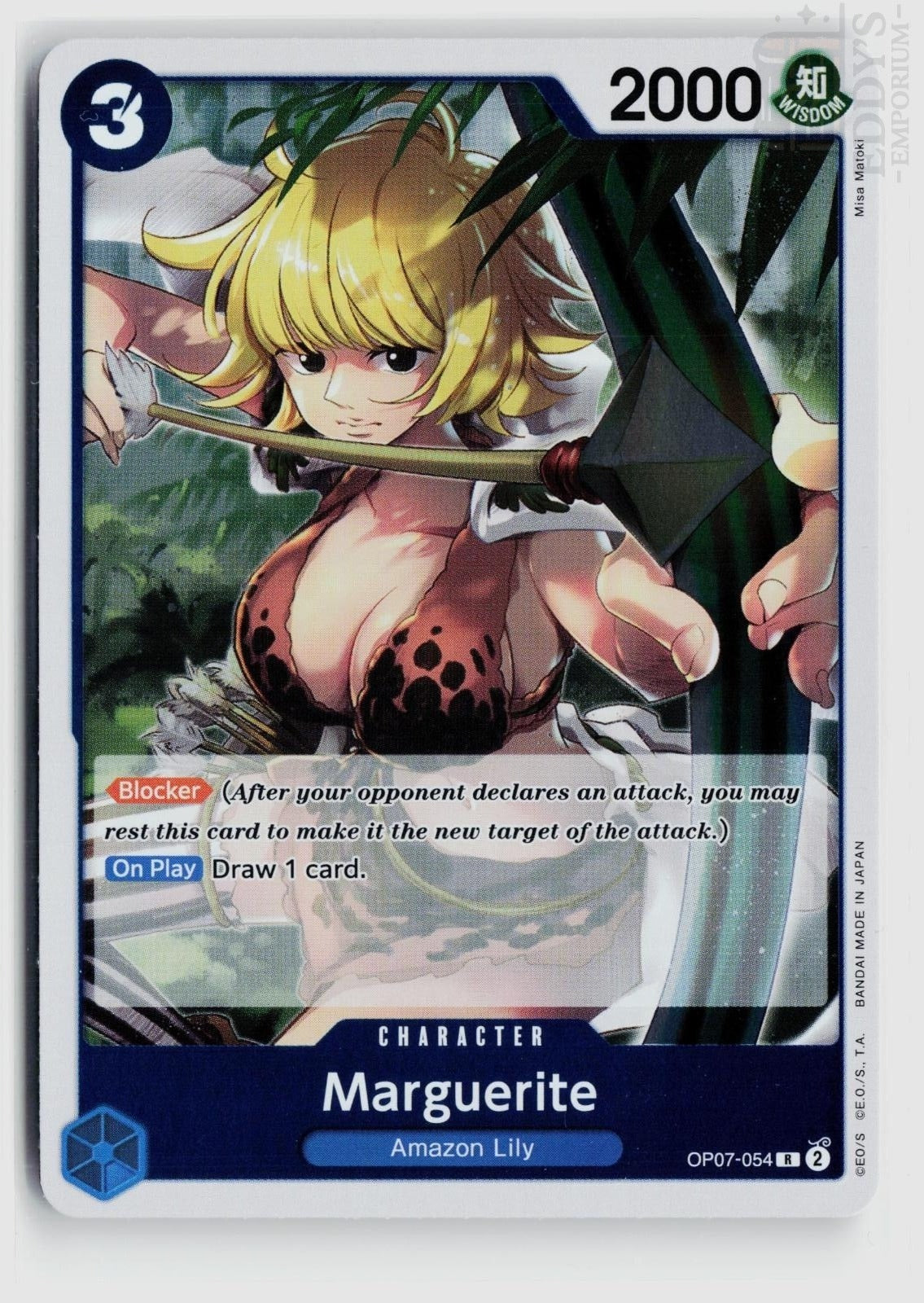 Marguerite OP07-054 500 Years in the Future One Piece Foil Rare