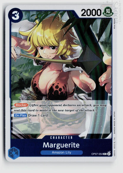 Marguerite OP07-054 500 Years in the Future One Piece Foil Rare